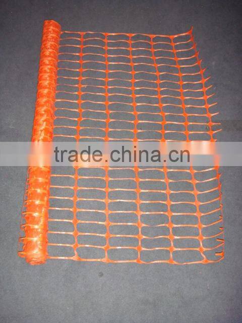 Plastic Orange Safety fence netting / barrier fencing mesh