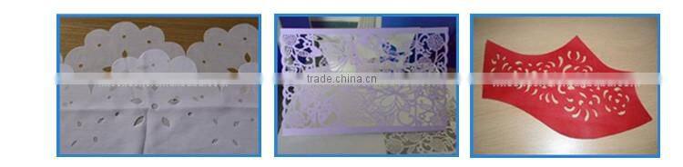 Portable home 1325 co2 fabric laser cutting machine