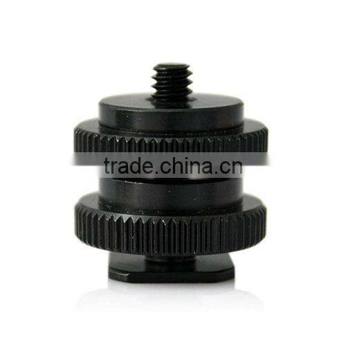 1/4 inch Tripod Screw to Camera Flash Hot Shoe Mount Adapter
