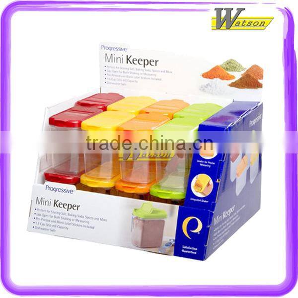 Environmental Cardboard Corrugated Desk Display Box For Beer Glass