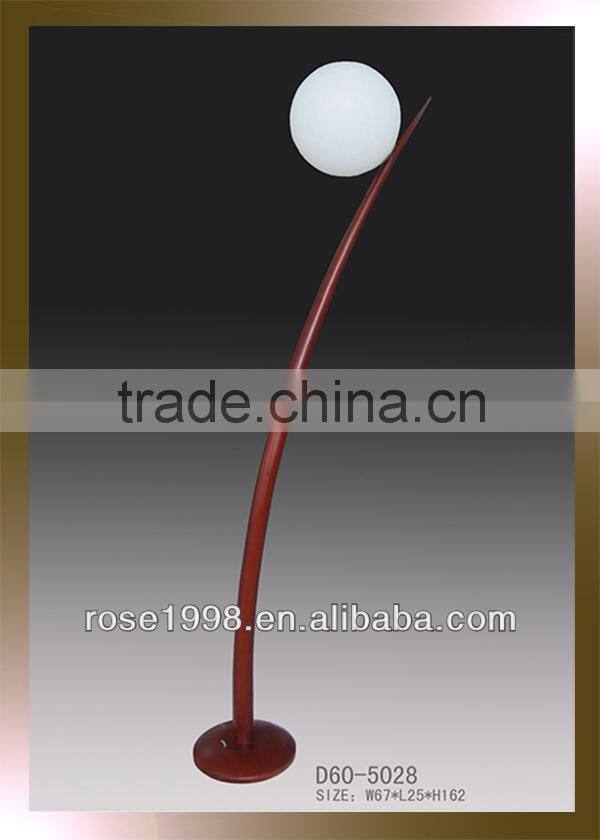 modern glass ball standing lamp