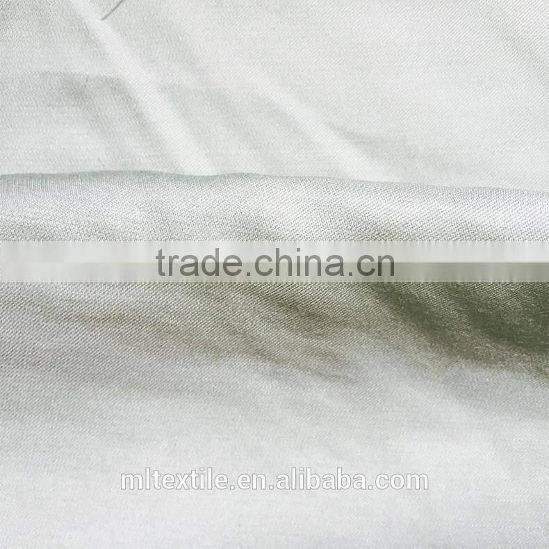shirt dress silk bamboo fiber fabric silk satin clothing fabric textile