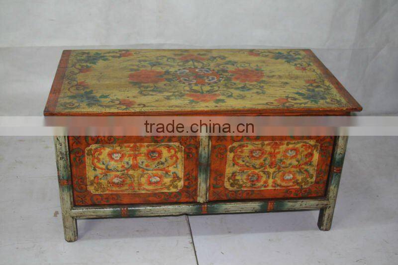 Chinese Antique Handmade Tibetan Coffee Table