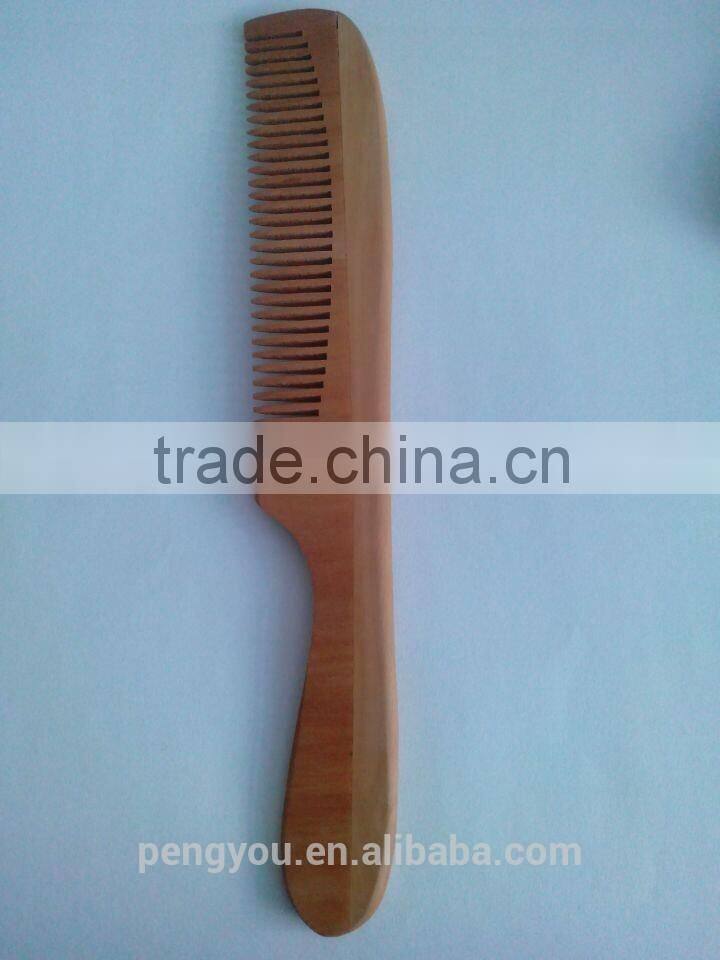 2014 year best-selling high quality bidentate wooden comb