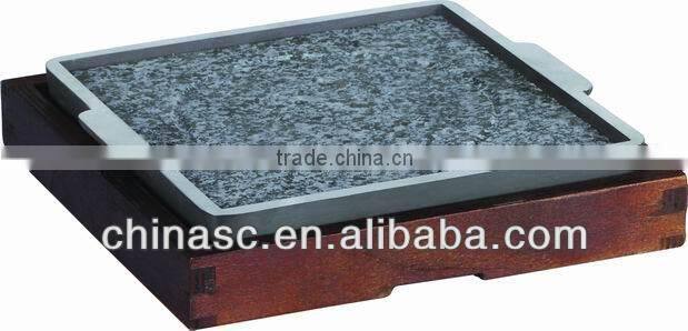 Mini granite round fry pan soup pot