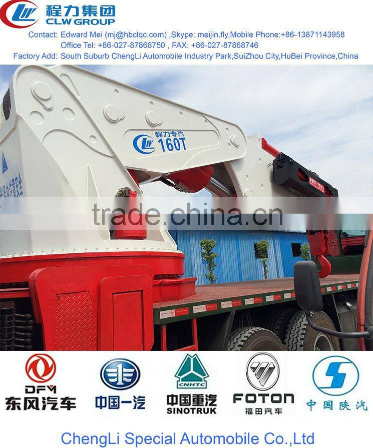 50 t truck mounted crane, 100 T crane truck, 160 T truck with crane