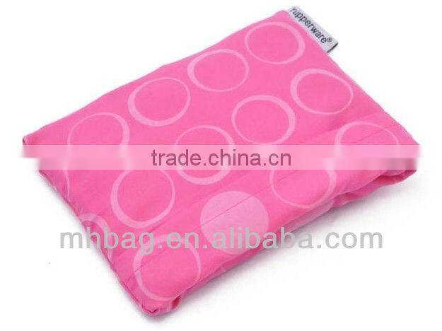 210D polyester foldable shopping bag