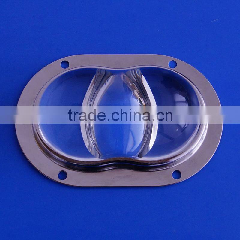 COB Led Glass lens , LED Optical Lens For led street lamp
