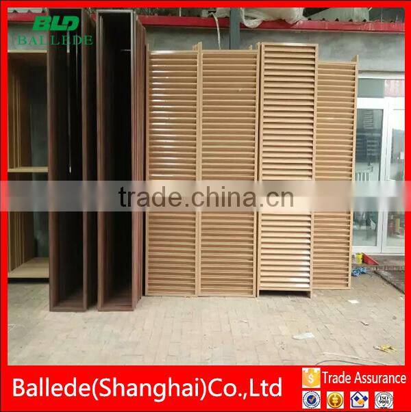 custom shape wall louvers