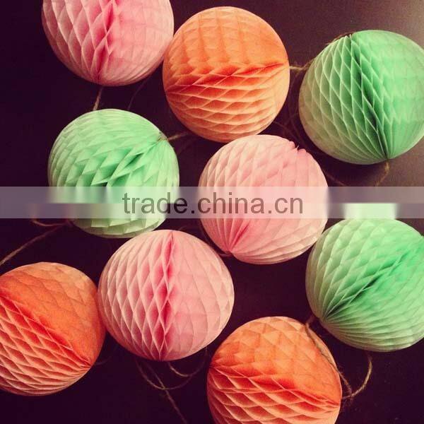 Party Round Ball Garland