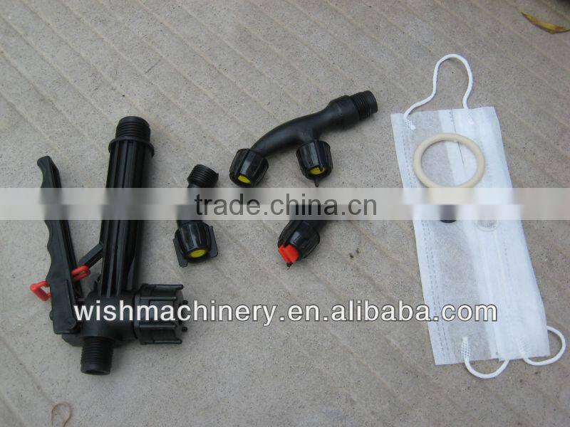 double con plastic hand spray nozzle