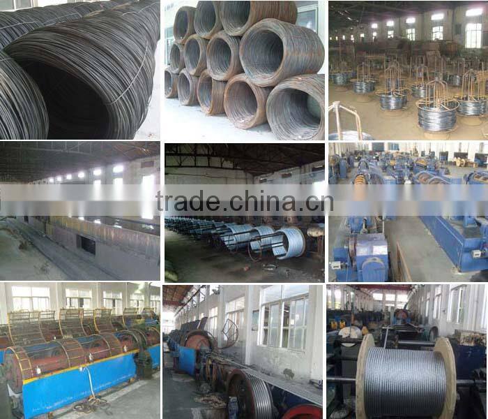 high quality 8*19+NF elevator steel wire rope