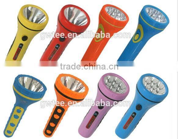 Most powerful plastic small led torch light