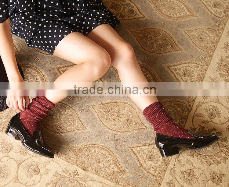 2016 femail gender fashion casual socks stocking socks OEM service