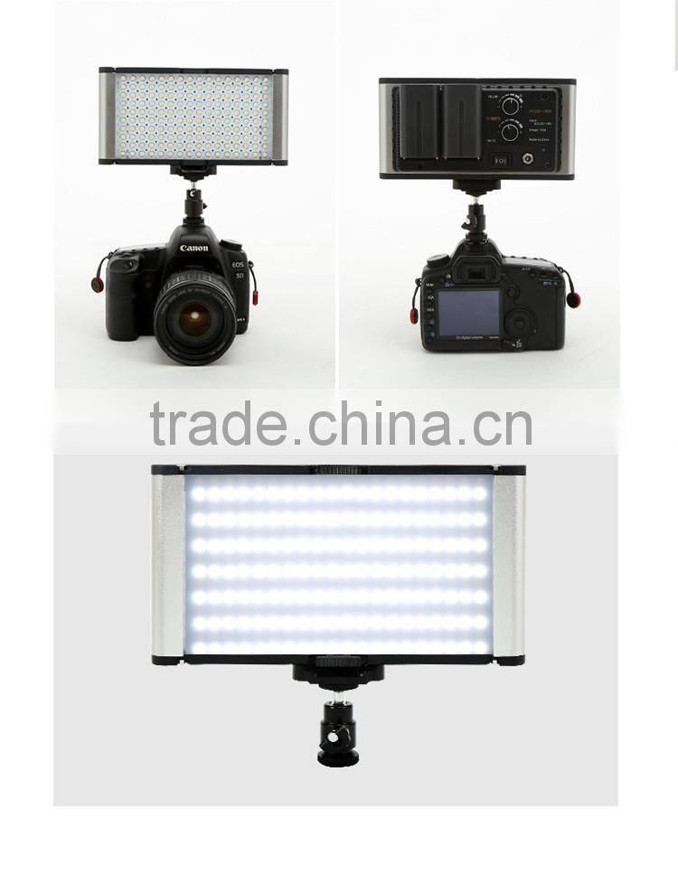 Rechargeable color temperature LED Photography Light CRI95 aluminum alloy body
