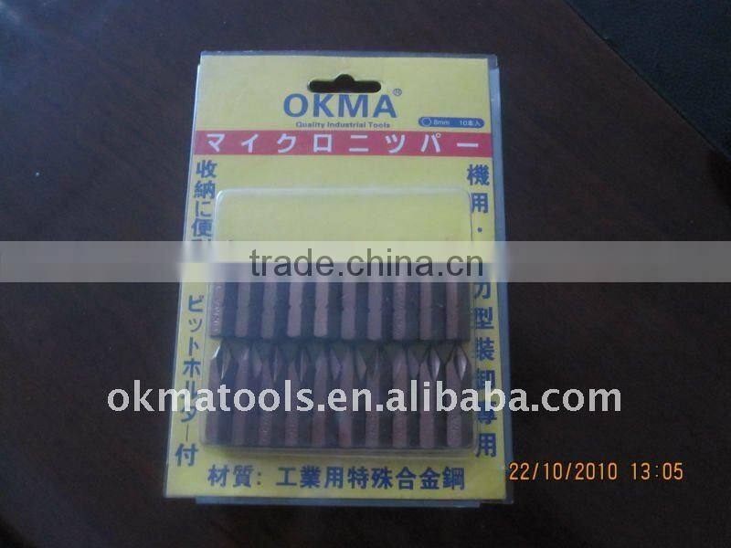 Plating Impact Driver bits