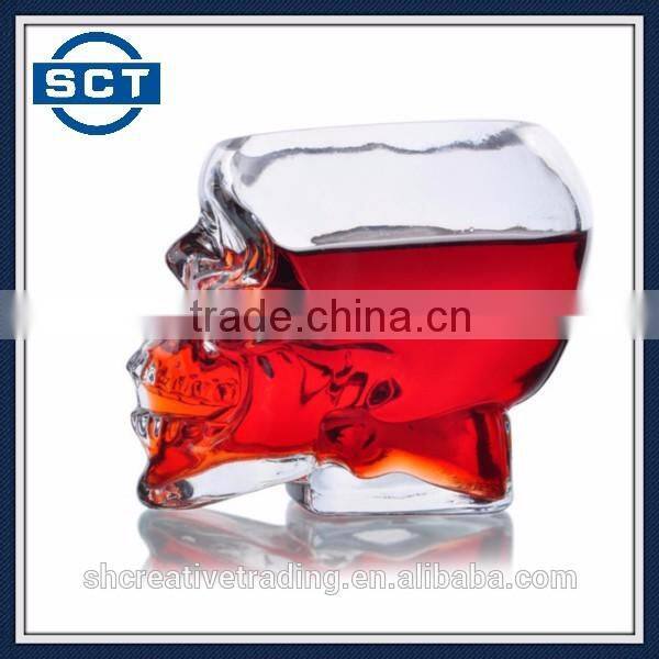 Mysterious Skull Head Glass Cup