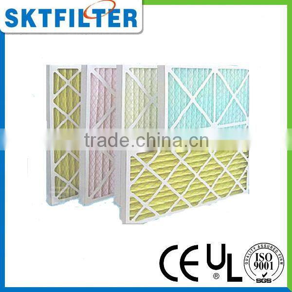 foldaway cardboard filter plank filter