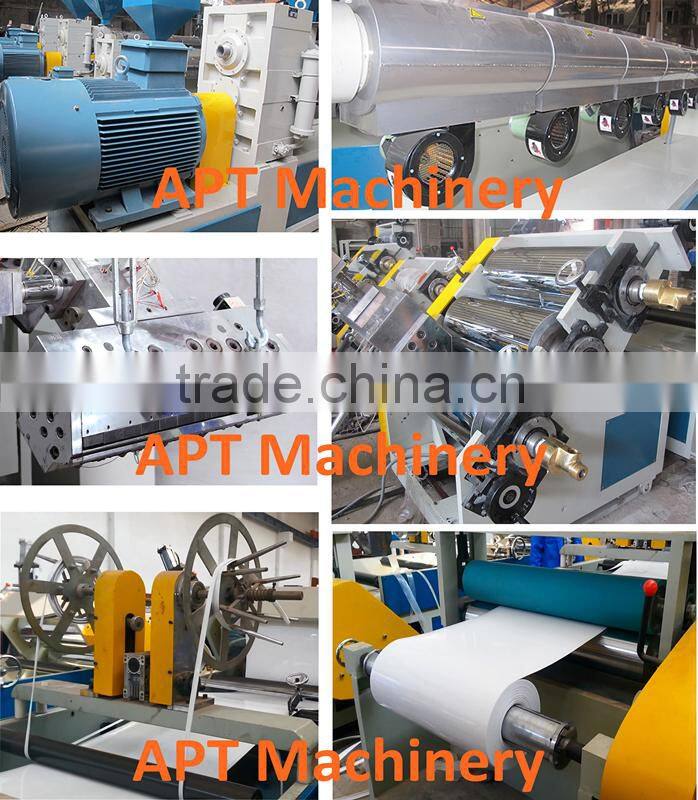 PP PS Sheet Plastic Extruder, PP PS Plastic Sheet Extrusion Line, PP PS Plastic Sheet Extrusion Machine