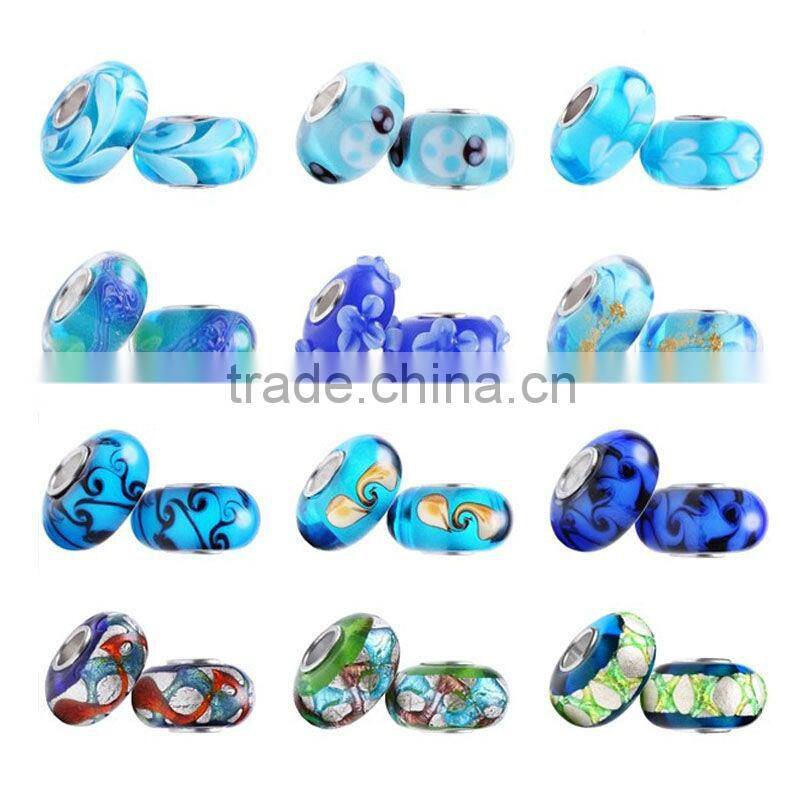 2013 Summer Natural and Fresh Murano glass beads for bracelet
