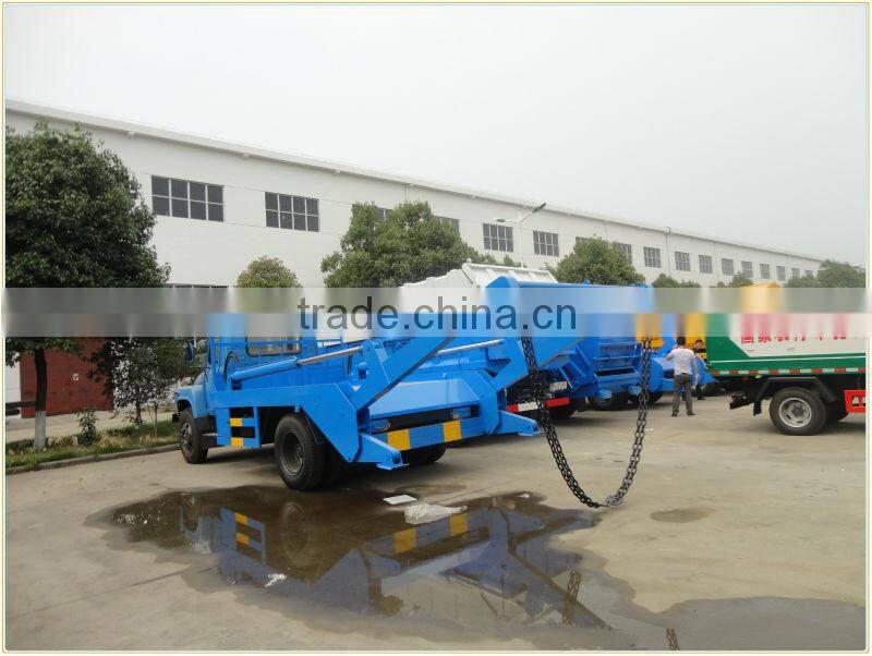 Dongfeng hydraulic skip bin 9m3,skip bins truck ,truck skip bin