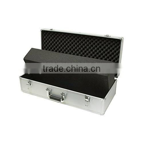 NEW LARGE Aluminium Flight Case 680x300x190mm Tool Box With Foam Block
