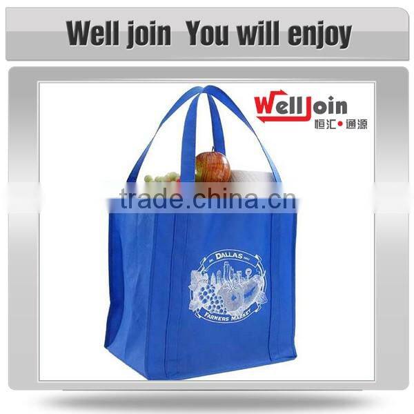 Private lable reusable nonwoven folding shopping bag