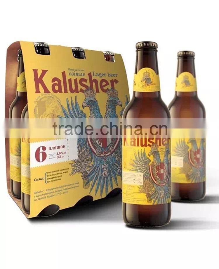 Paper Material and Recyclable Feature clear wine glass packing box