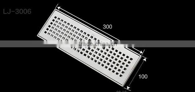 Polished Surface Treatment and Stainless Steel Material floor drain