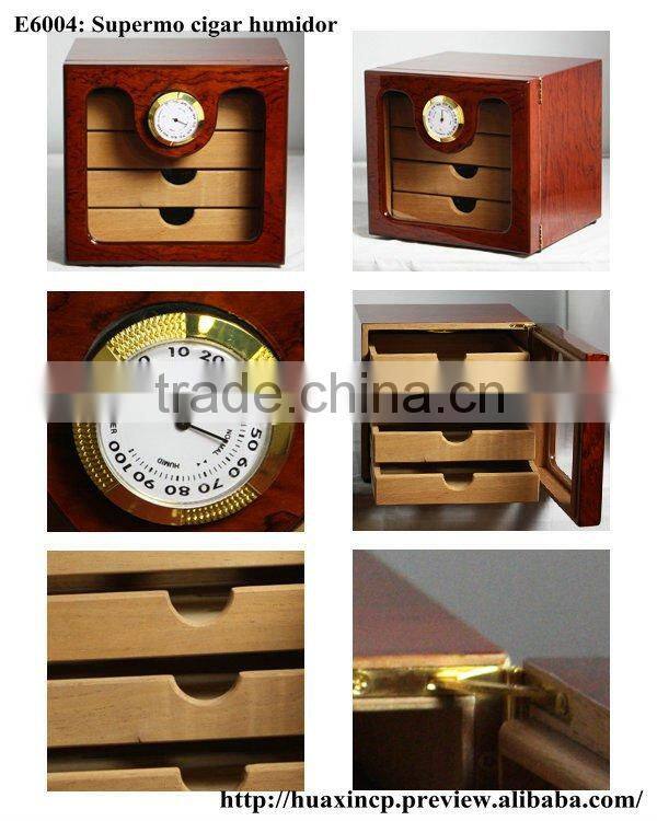 OEM accepted Wooden humidor,wooden cigar box for men
