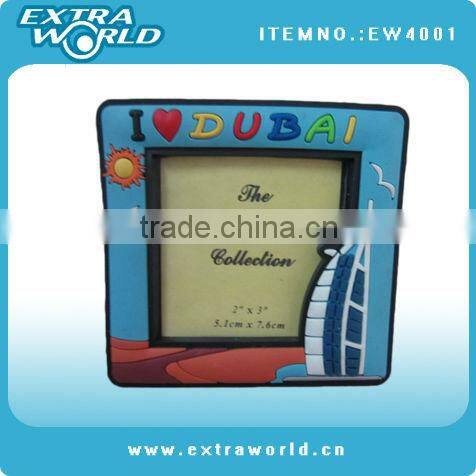 heart shape Norway flag pvc fridge magnet