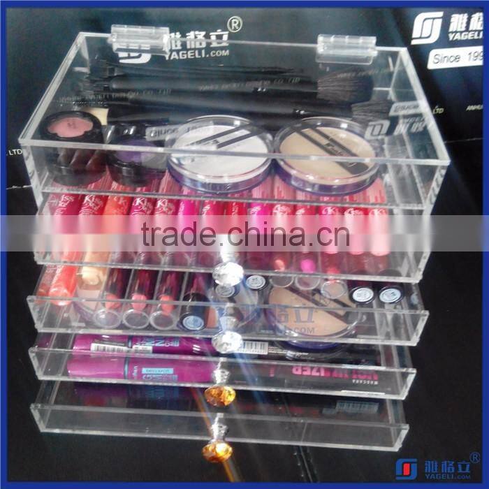 Factory wholesale various acrylic cosmetic makeup organizer