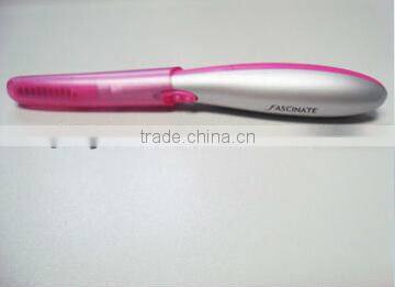 lady fashion cute makeup eyelash curler with plastic handle