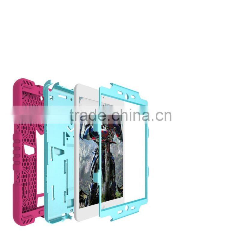New arrived kidsproof autobot tab skin cover for iPad mini 7.9inch kickstand case