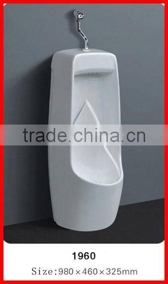 Sanitary ware ceramic white standing top spud floor mounting urinal X-1960