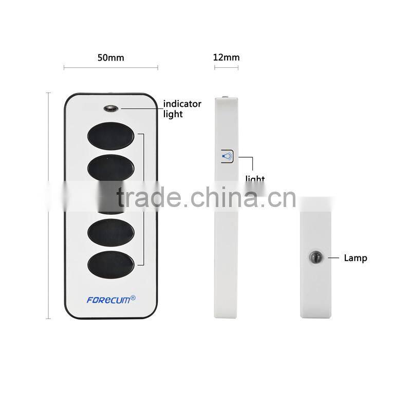 5-in-1 RF Locator Smart Key Finder With Led Light Remot Control Key Chain Sticker Key Finder
