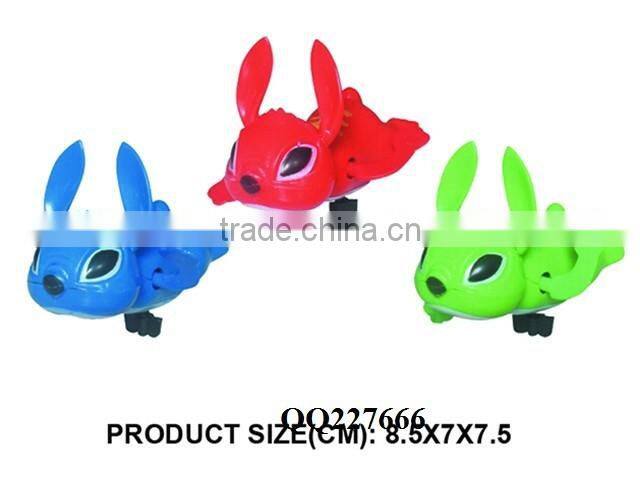 Pully wonderfull wind up animail toys cute plastic wind up toy animail