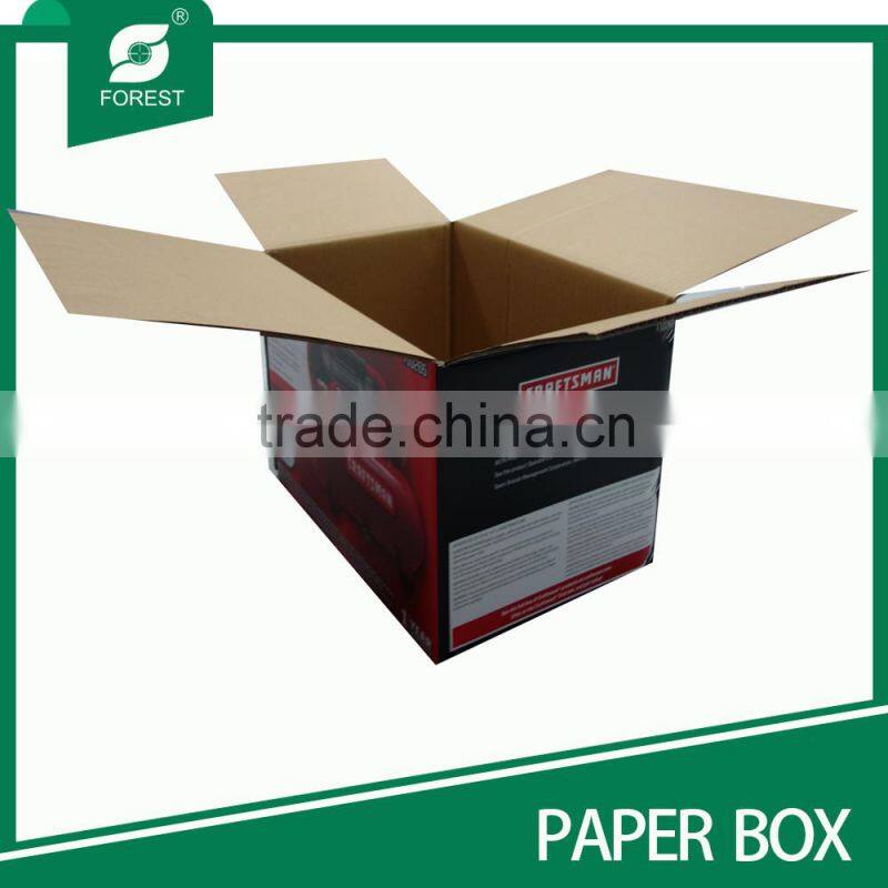 Larger kraft foldable paper box shipping box