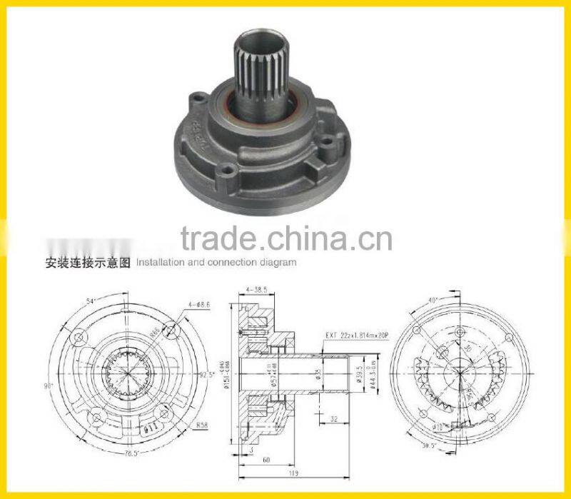 R6.911 agricultural machinery parts transmission charge pumps