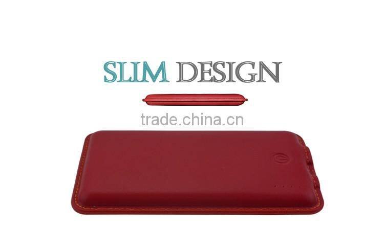 8000mAh Dual USB li-polymer battery rohs power bank