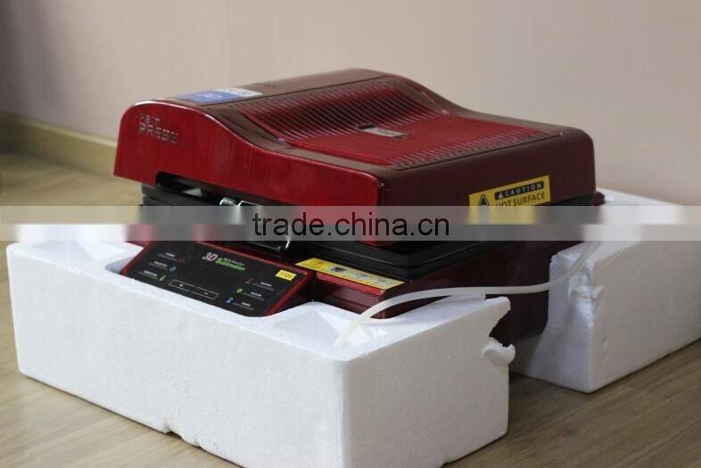 CE approved 3D sublimation heat press machine transfer machine good after sale service