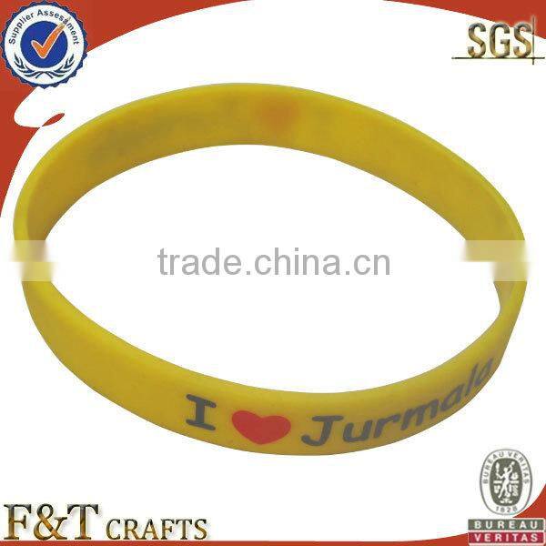 new promotional products novelty items colorful rainbow silicone lol bracelet for wholesale
