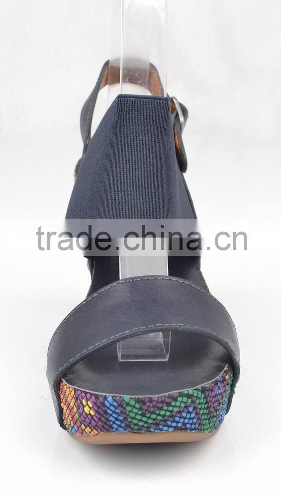 New arrival fashion summer 2015 high wedge sandals women