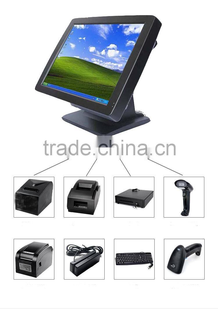 China 15 inch all in one pos system/pos terminal/touch pos machine