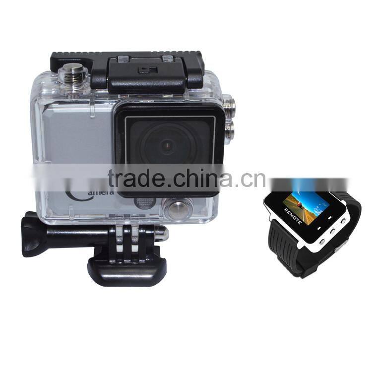 New Arrival Waterproof 50M 2.0 Inch Screen FUll HD Remote Control HD 2.7K 1080P Action Camera