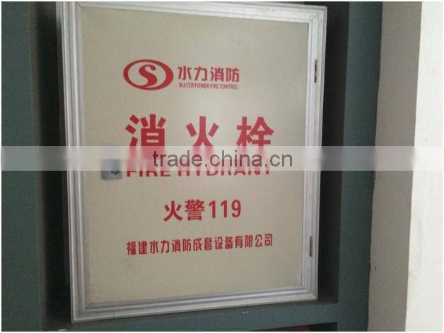 Customized high quality fire hose reel cabinet/ box for fire cabinets and extinguishers