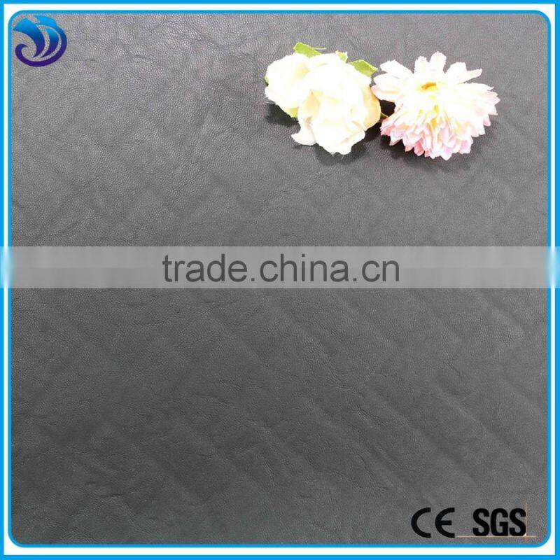 new arrival hot sale PU embossed quilted leather fabric for jacket/sofa/bag/clothing