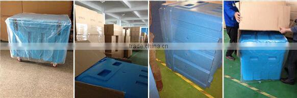 Industrial Equipment: Dry Ice Plastic Cooler Box 310liters Blue