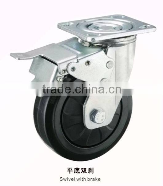 6inch trolley wheel,folding wagon with rubber wheels