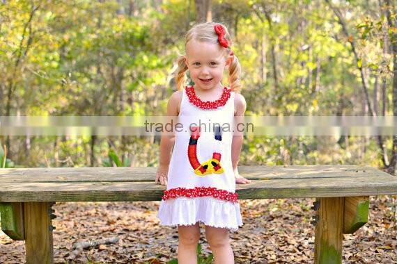 children summer dress cotton knit dress baby girl mouse head frill sleeveless dress